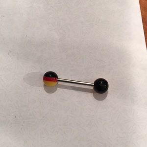 16G tongue ring